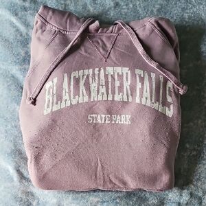 Blackwater Falls State Park Women's Purple Hoodie